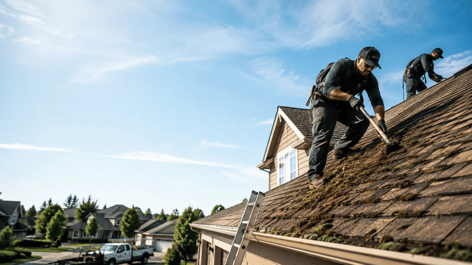 Roof Moss Removal in Wilmer, TX near me